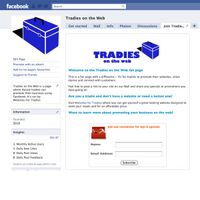 tradies on web facebook